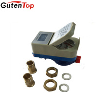 Medidor de flujo de agua inteligente prepago Gutentop RF o tarjeta IC